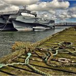 Die "Sea Slice" im Hafen von Esbjerg