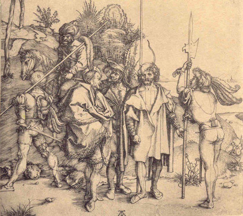 Die sechs Krieger - gegen Corona. Albrecht Dürer