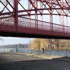 Die Sechserbrücke  Berlin Tegeler See