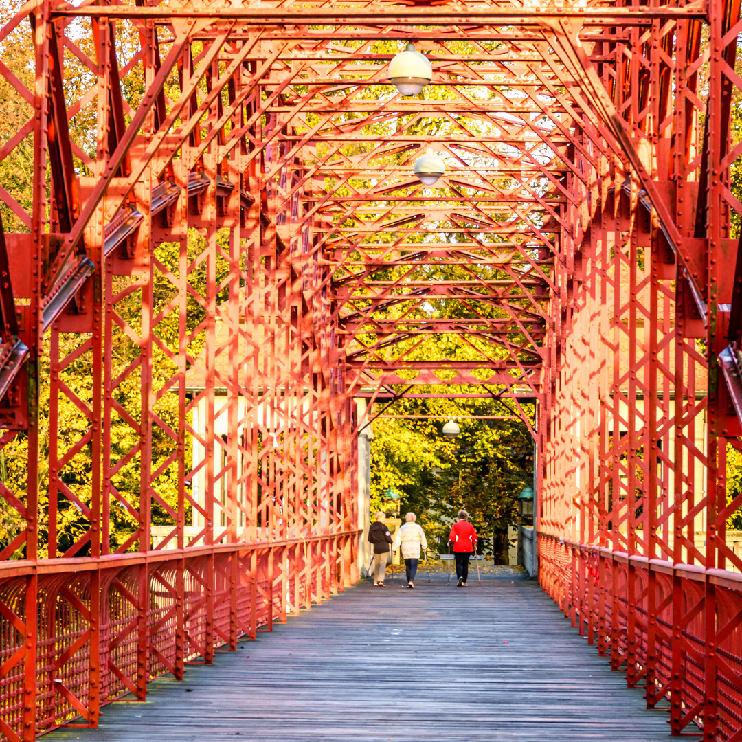 Die Sechserbrücke in Berlin-Tegel