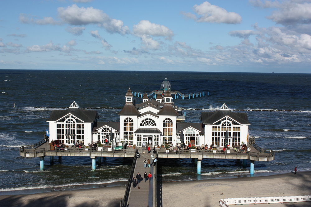 Die Seebrücke im Ostseebad Sellin