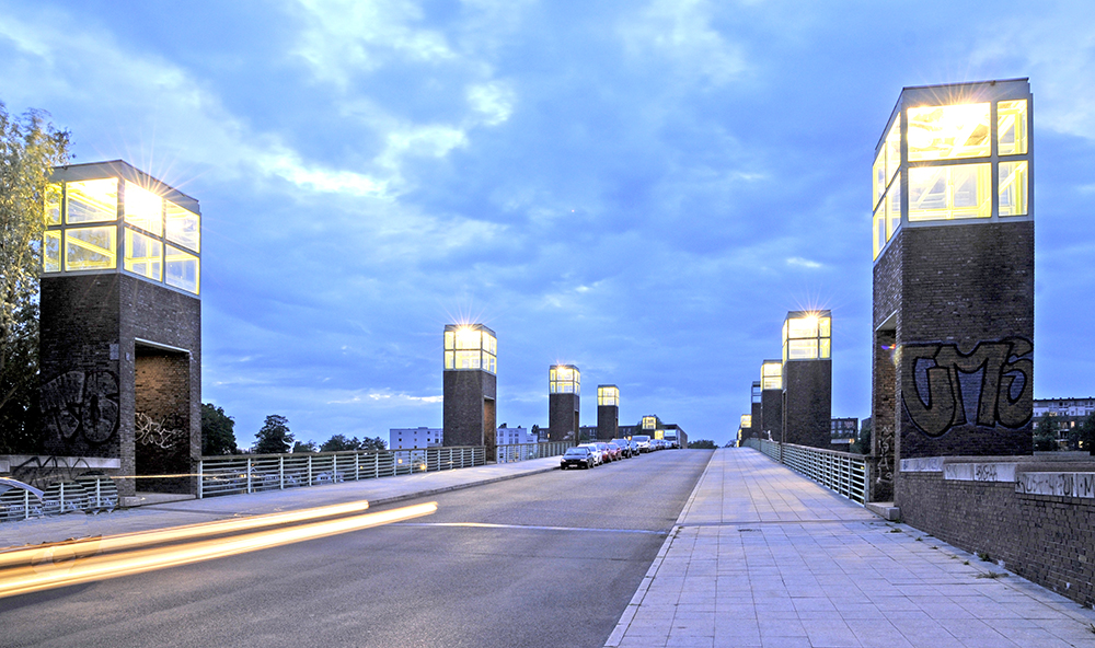 Die Seebrücke in Spandau