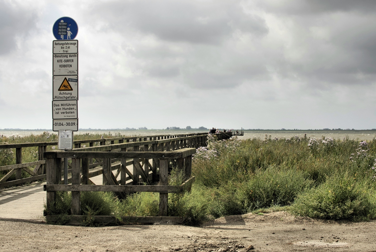 Die Seebrücke und ihre umfangreiche Bedienungsanleitung ;D