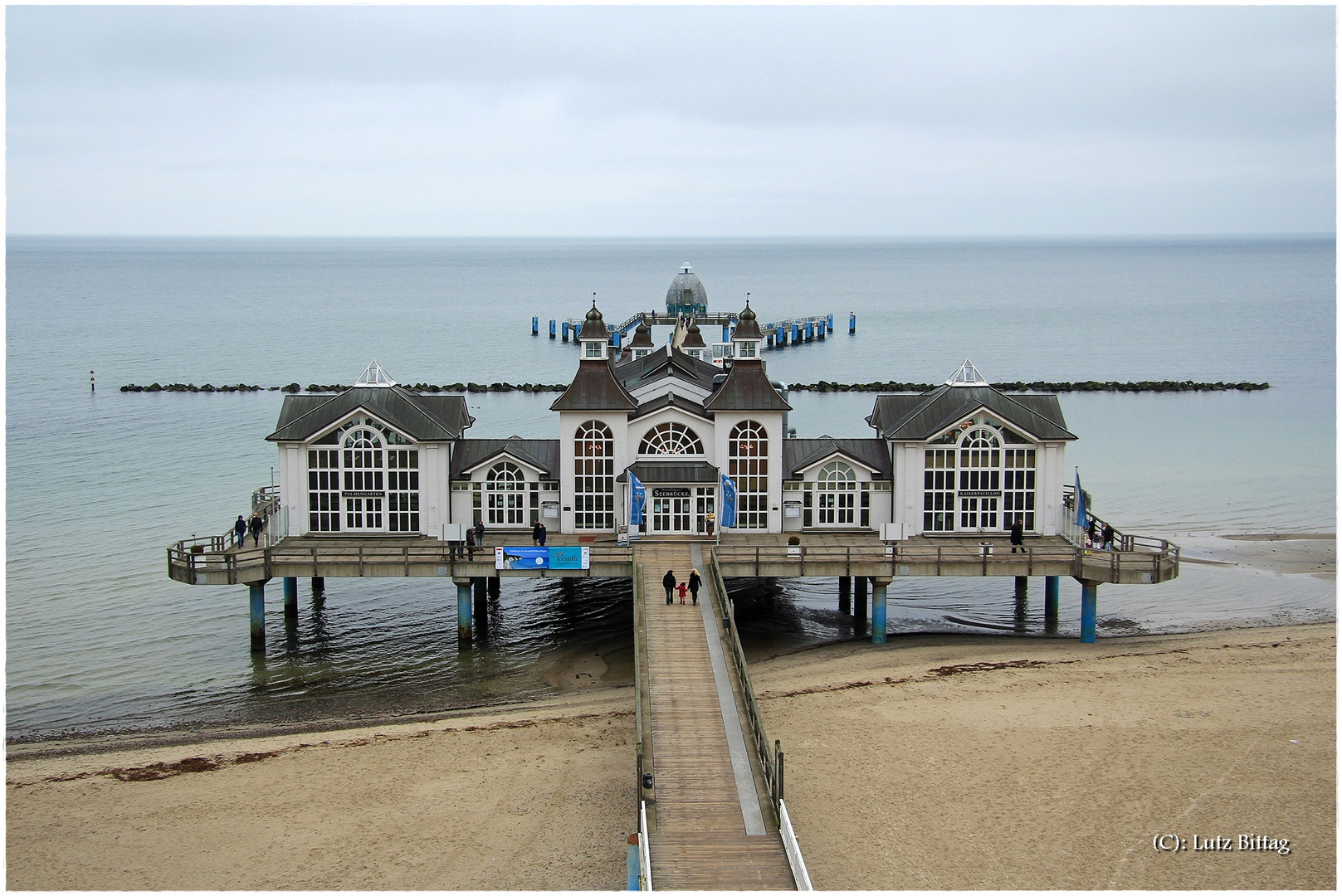  Die Seebrücke vom Ostseebad Sellin