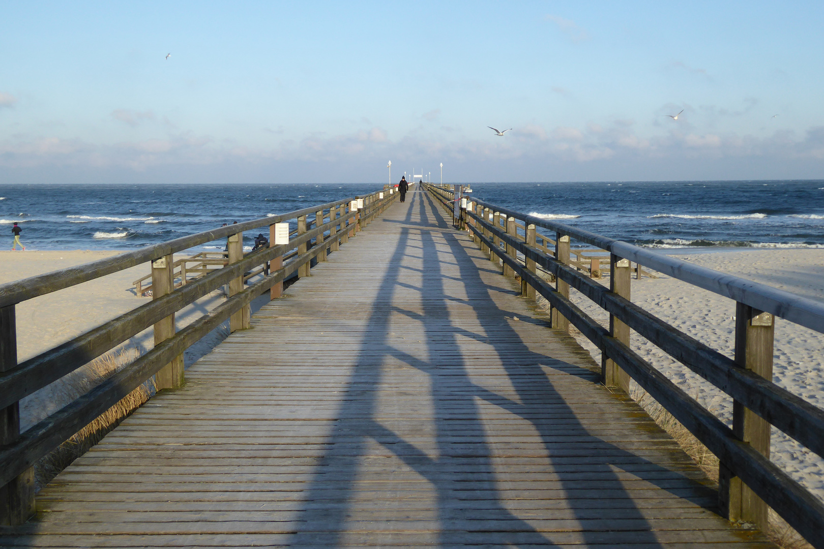 Die Seebrücke von Prerow...