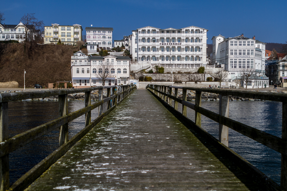 Die Seebrücke von Sassnitz