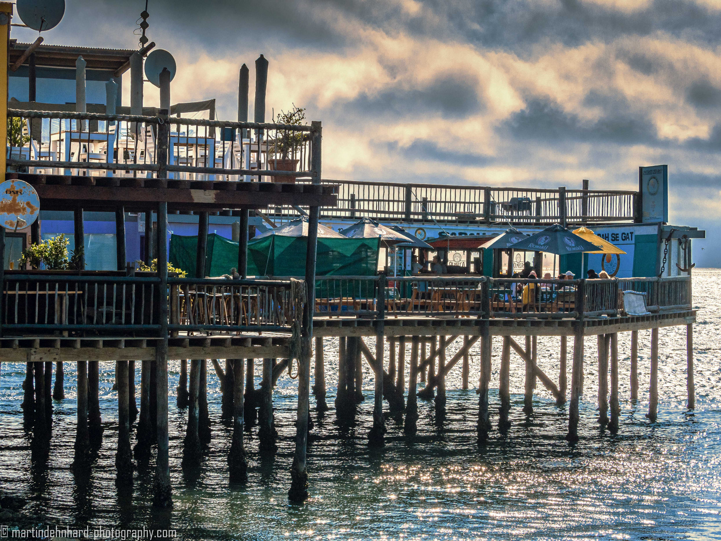 Die Seebrücke von Walvis Bay