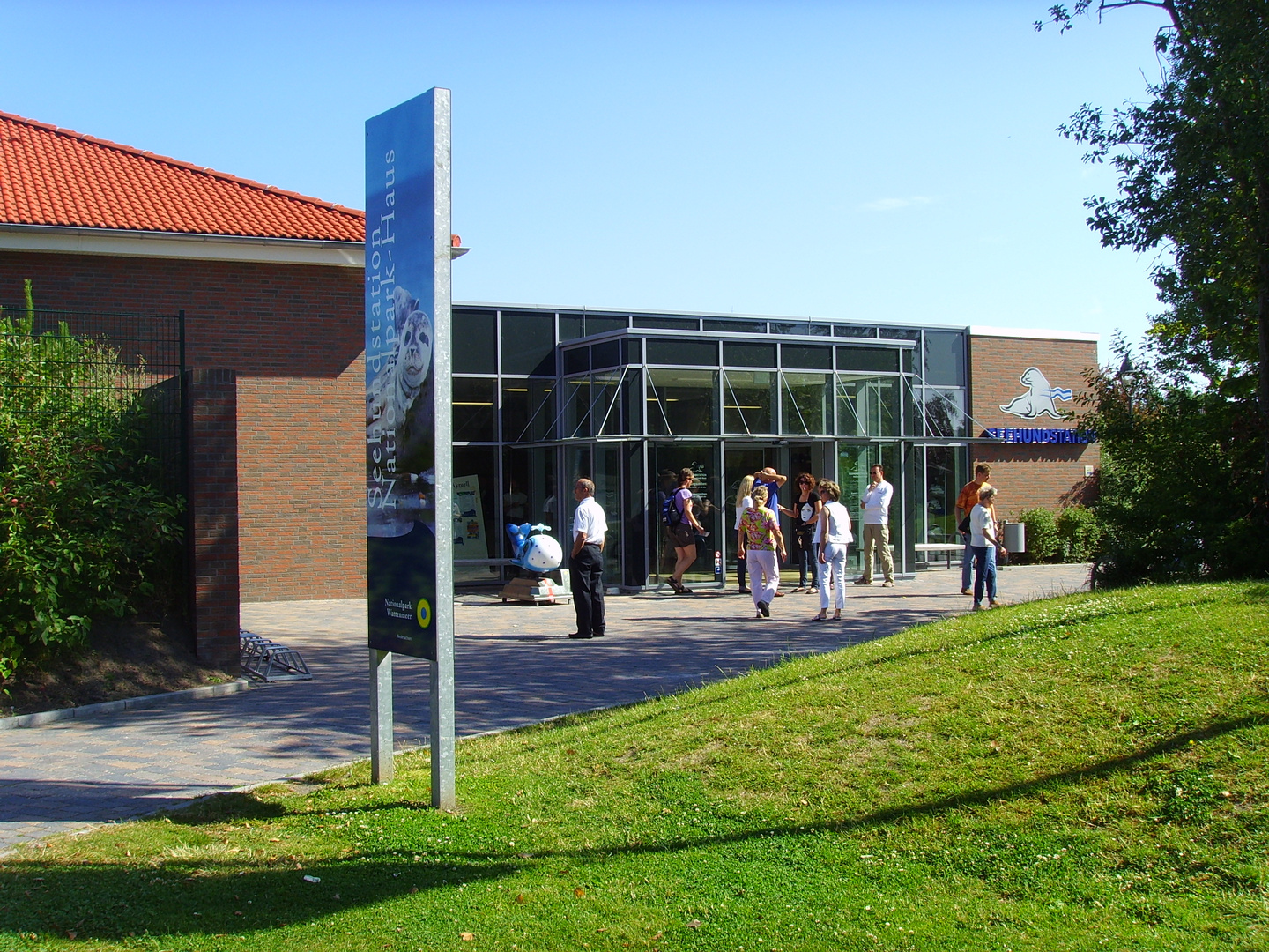 Die "Seehund-Station" in Norden-Norddeich - Sommer 2009