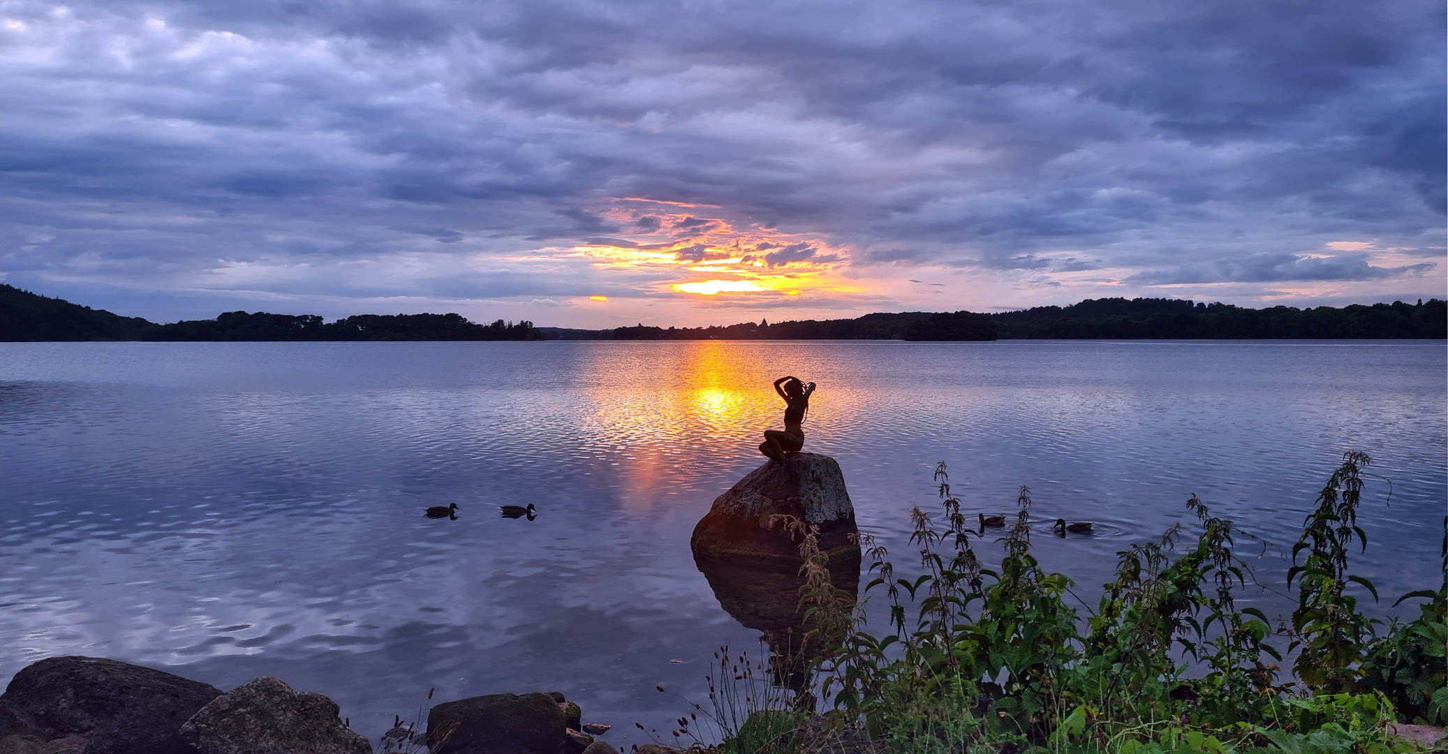 Die Seejungfrau... Foto &amp; Bild | world, spezial, sonnenuntergang Bilder ...