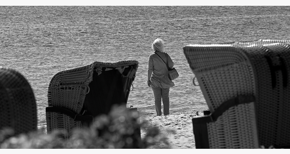 Die Seele baumelt im Wind an der Ostsee