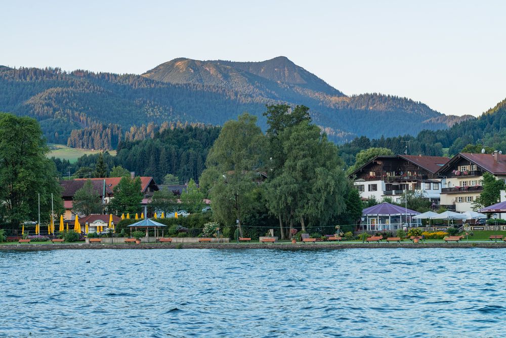 Die Seepromenade von Bad Wiessee Foto & Bild | deutschland, europe ...
