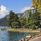 Die Seepromenade von Garda...