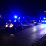 Die SEG leuchtet mit der Polizei um die Wette  ;-)