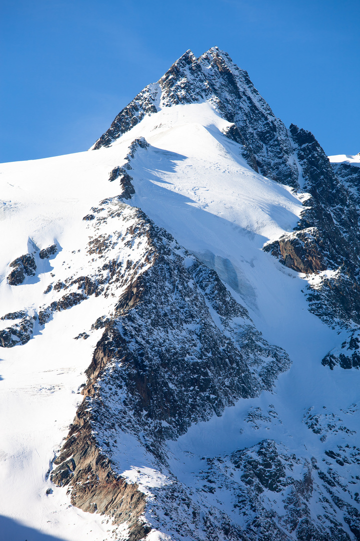 Die Seilschaft erreicht den Großglockner