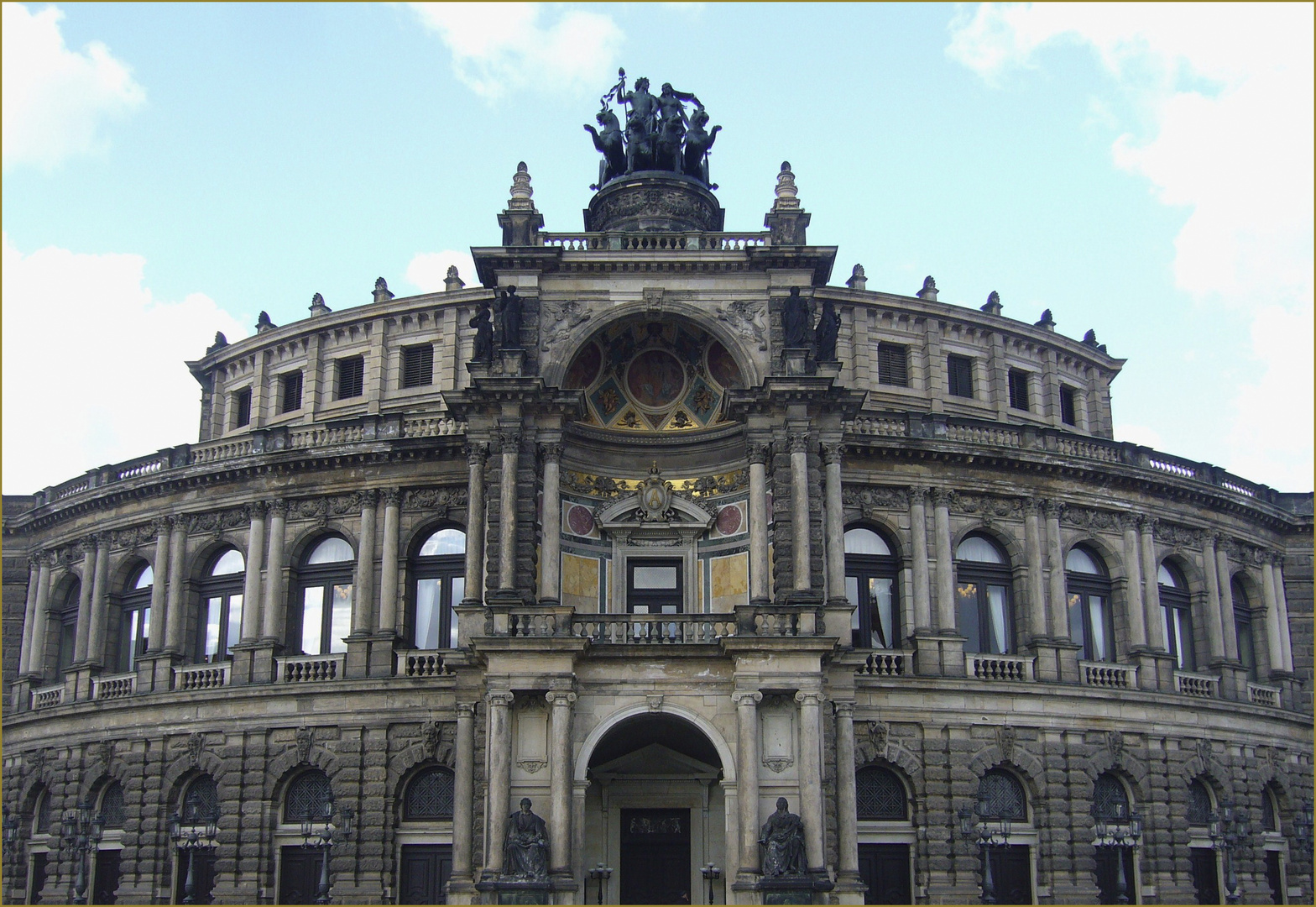 Die Semperoper...