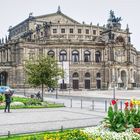 Die Semperoper in Dresden