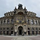 Die Semperoper in Dresden