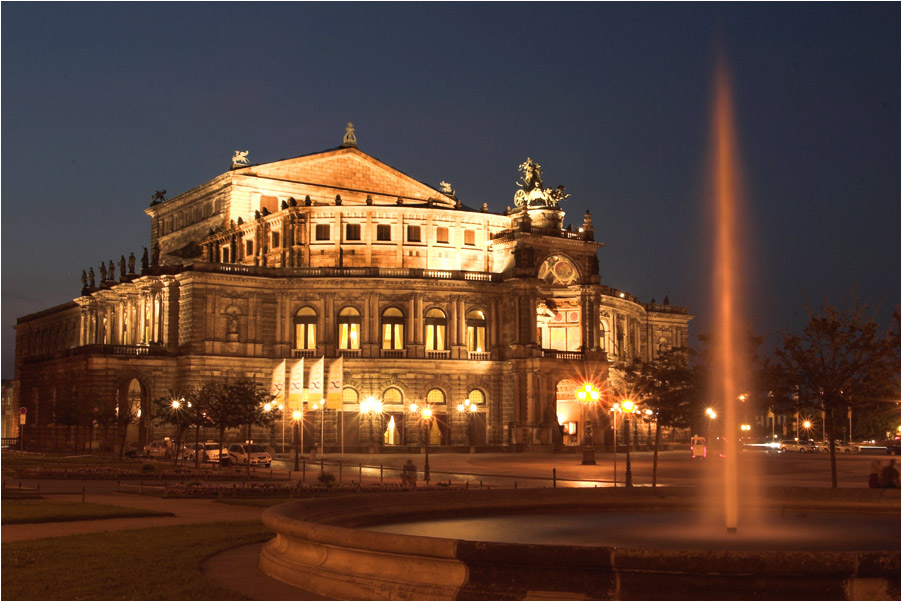 Die Semperoper zum ...