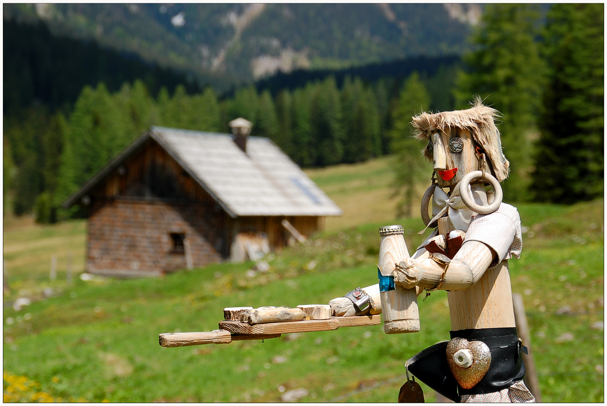 Die Sennerin von der Gnanitzalm