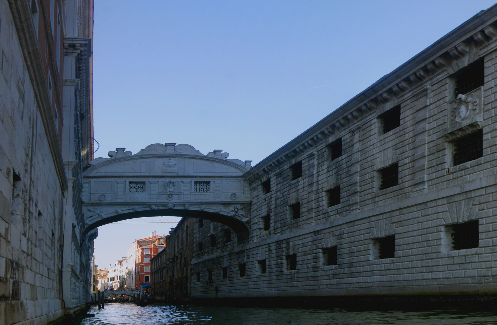 Die Seufzer Brücke  in Venedig