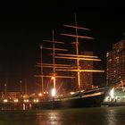 Die "Seute Deern" im "Alten Hafen" von Bremerhaven im Dezember 2007.