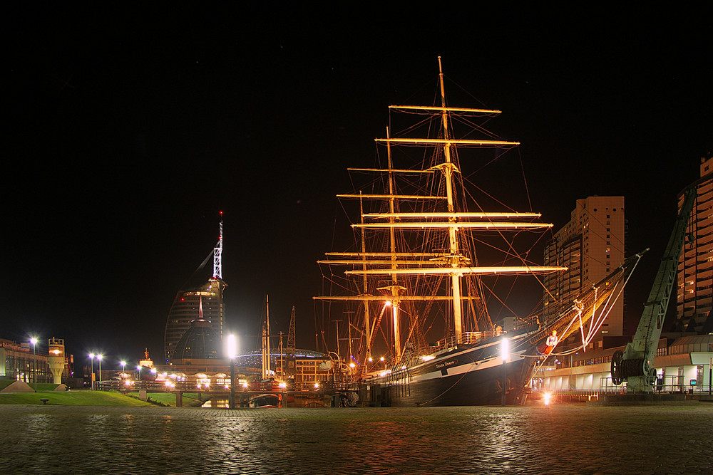 Die "Seute Deern" im Museumshafen von Bremerhaven.