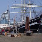 Die "Seute Deern" von Bremerhaven