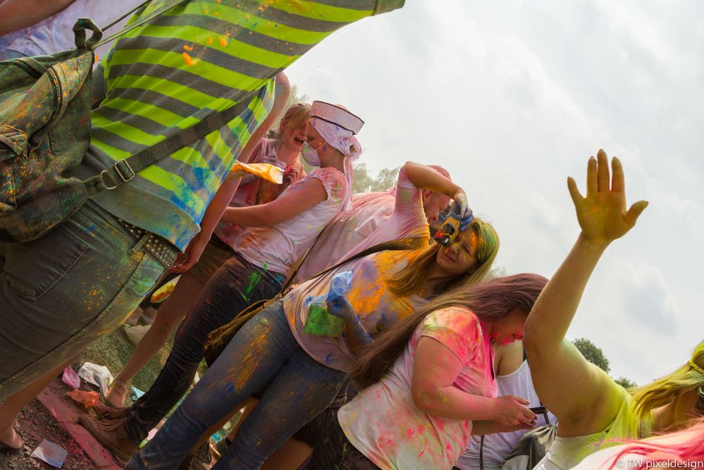 Die sicherste Kamera für ein Holi-Festival