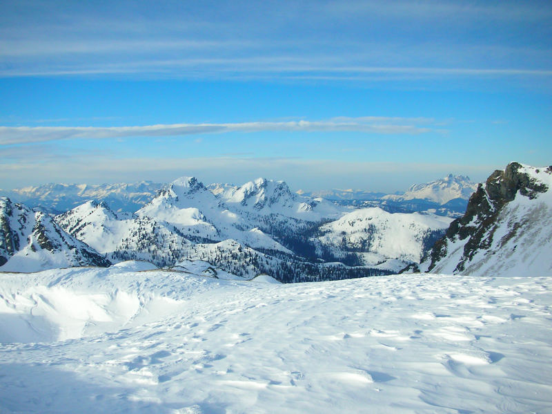 Die Sicht der Berge