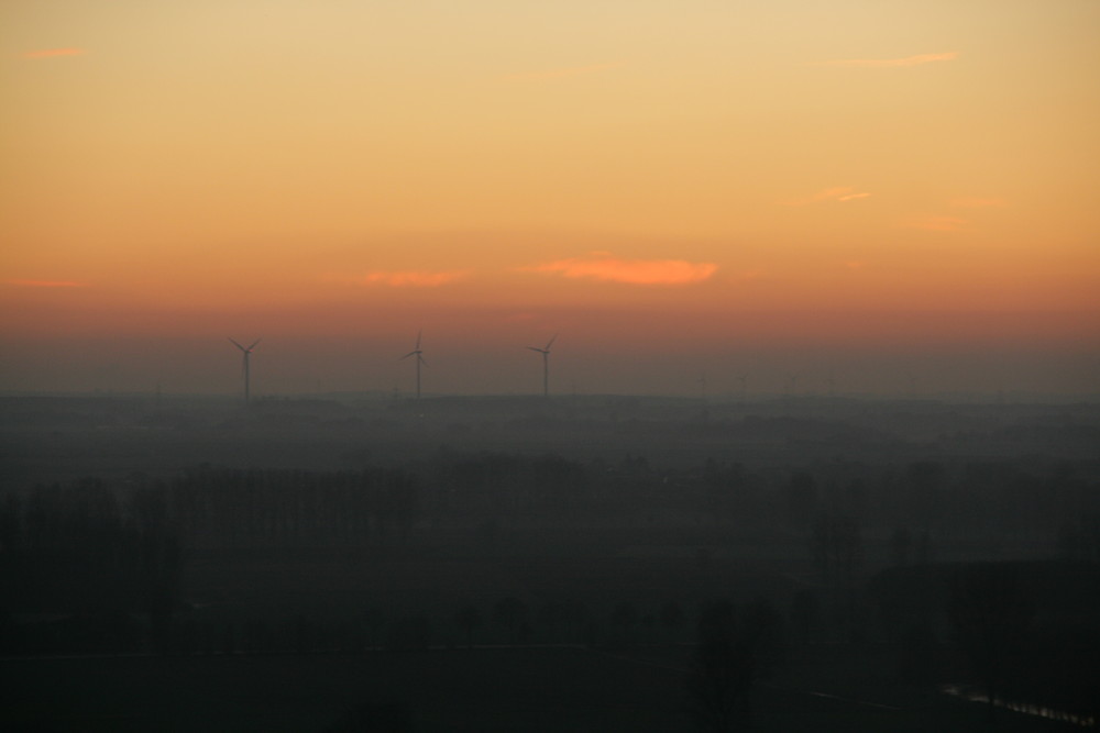 Die sicht von der Himmelstreppe Hückelhoven