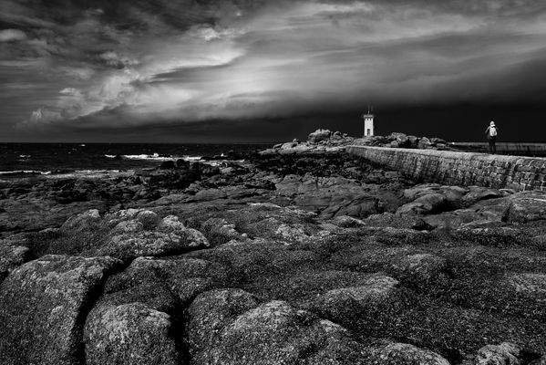 Die Sicht zum Leuchtturm