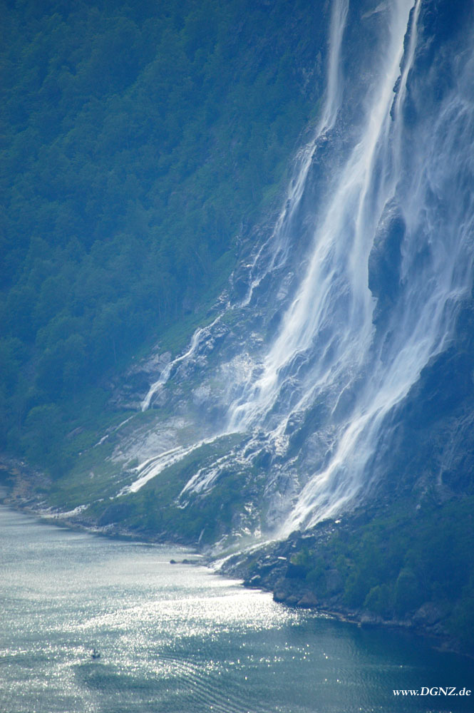 Die Sieben Schwester im Geiranger Norge