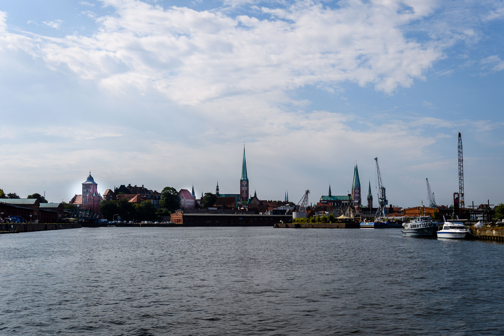 Die sieben Türme von Lübeck