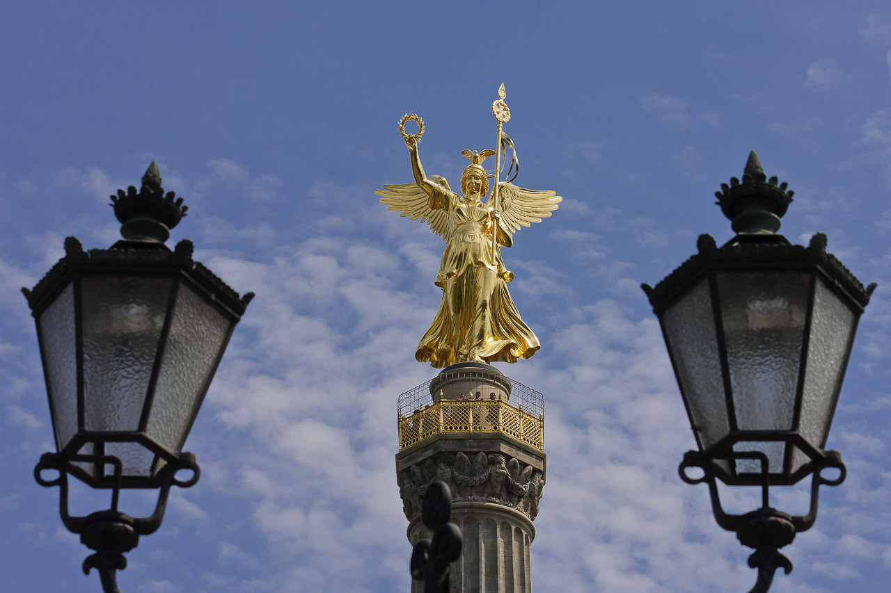 Die Siegessäule....