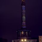 Die Siegessäule leuchtet