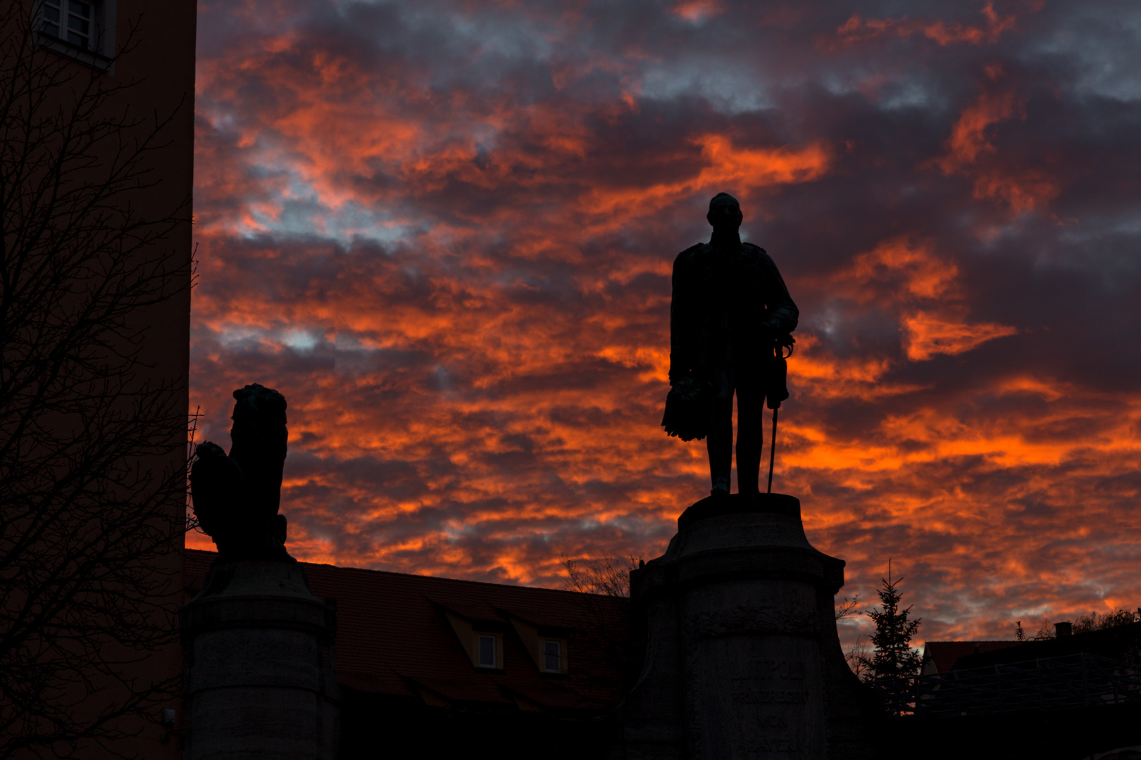 Die Silhouette des Prinzregenten