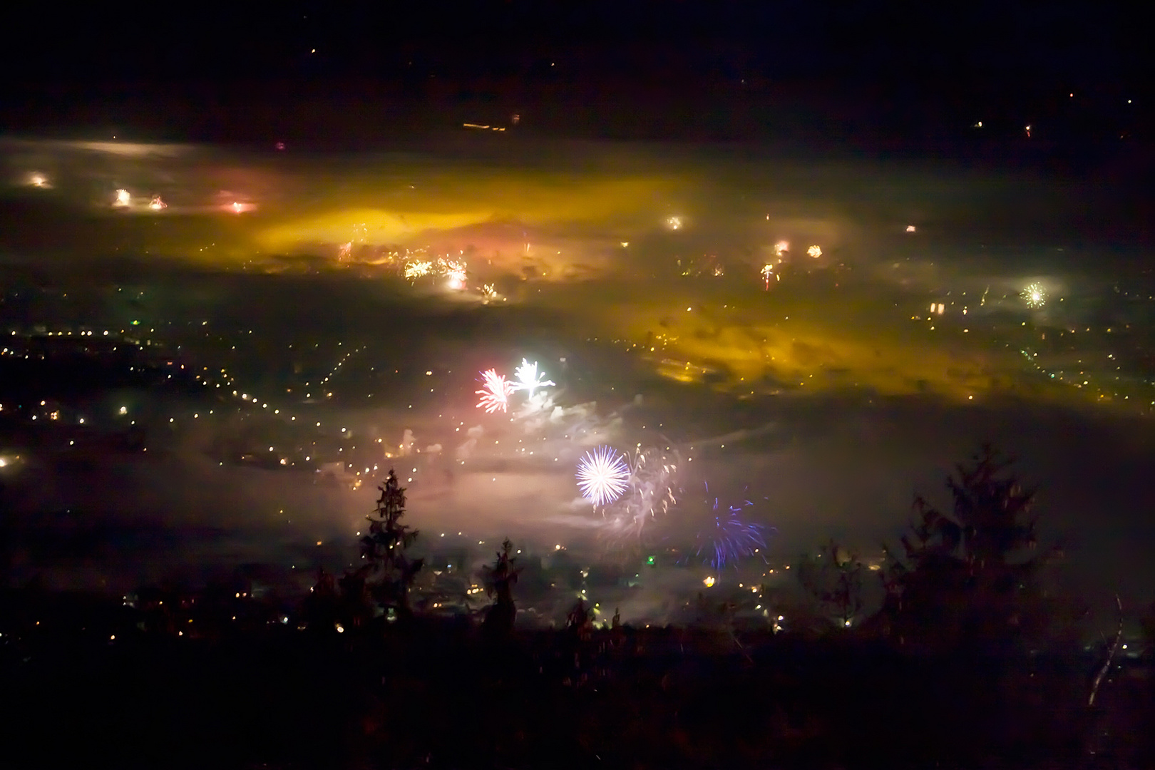 Die Silvesternacht in Villach