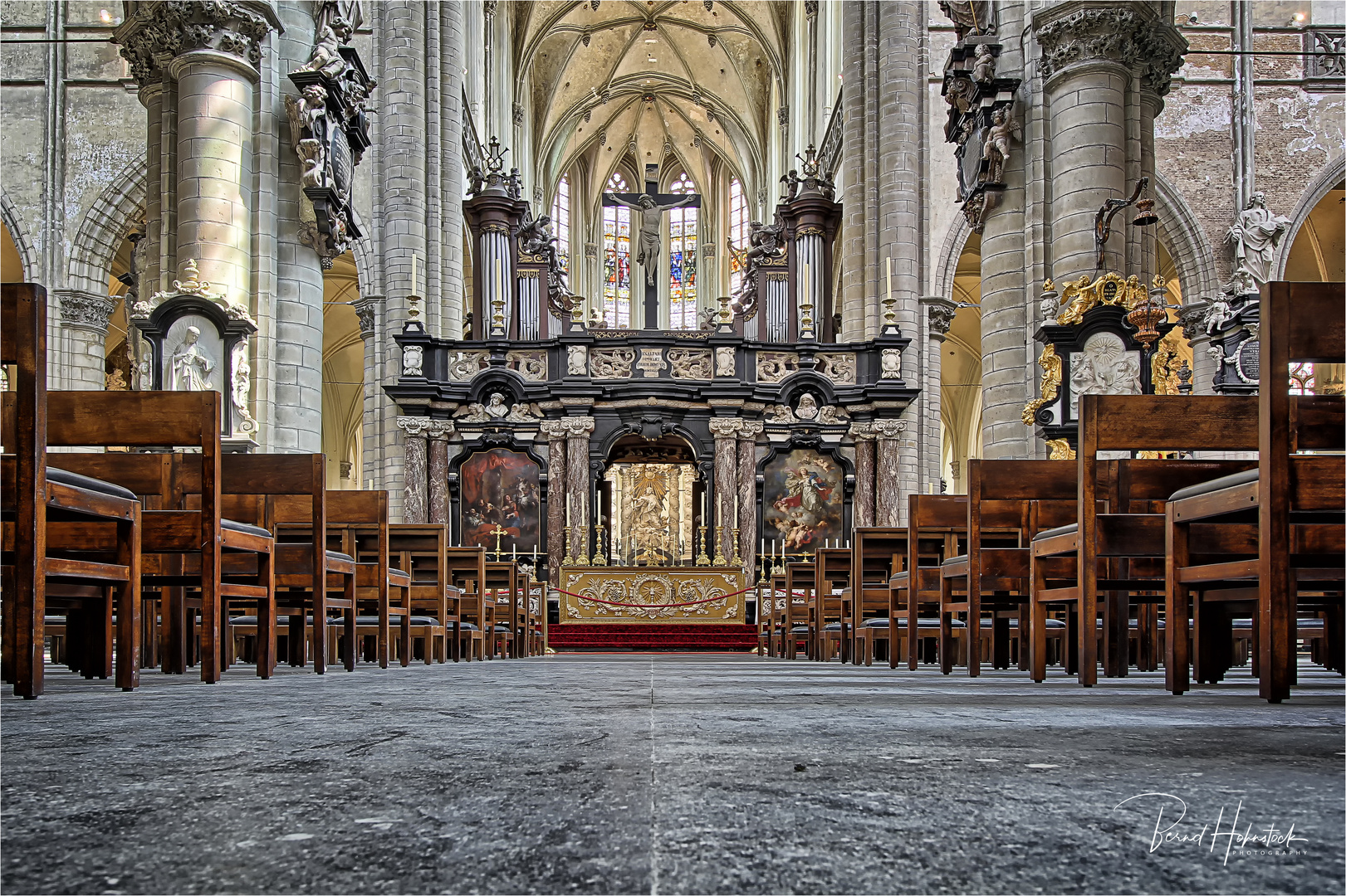 Die Sint-Jacobskerk Antwerpen ....
