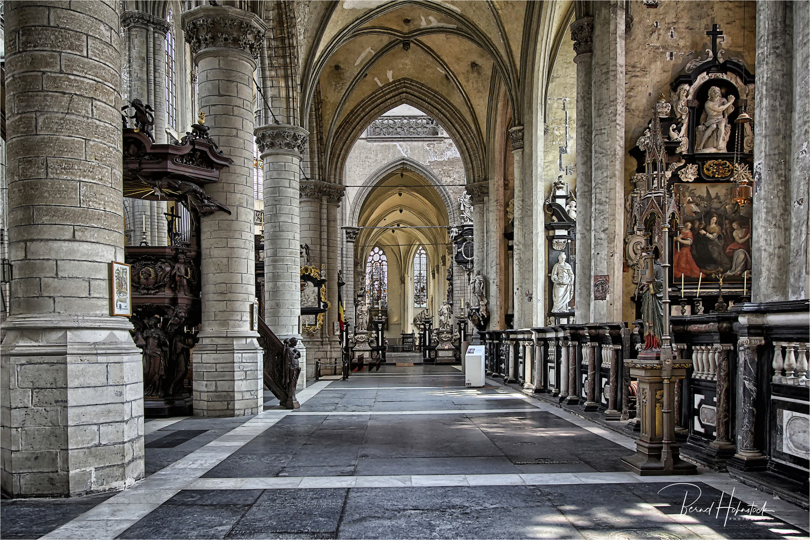 Die Sint-Jacobskerk Antwerpen ....