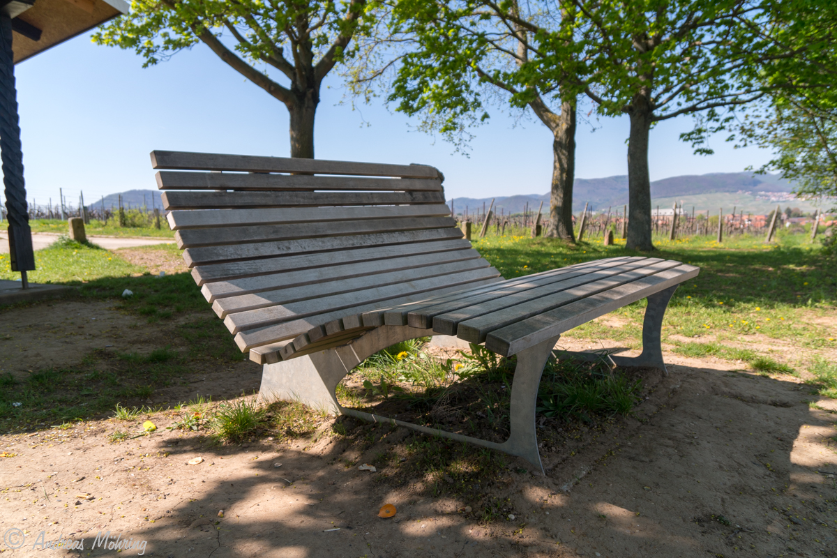 Die Sitzbank zum Relaxen