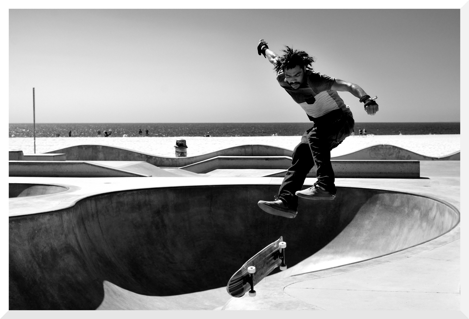 Die Skater von Venice Beach