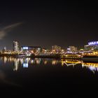 Die Skyline an der Spree