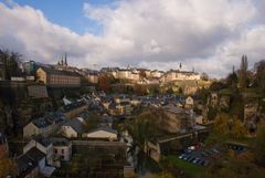 Die Skyline der Luxemburger Altstadt