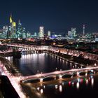 Die Skyline Frankfurts