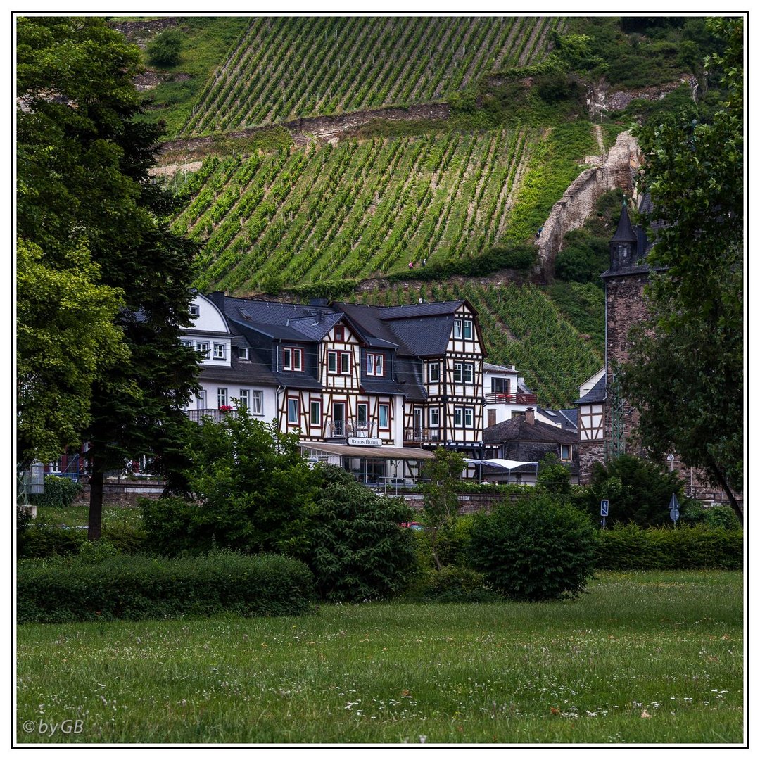 DIe Skyline von Bacharach