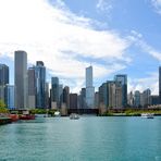 Die Skyline von Chicago