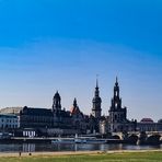 Die Skyline von Dresden