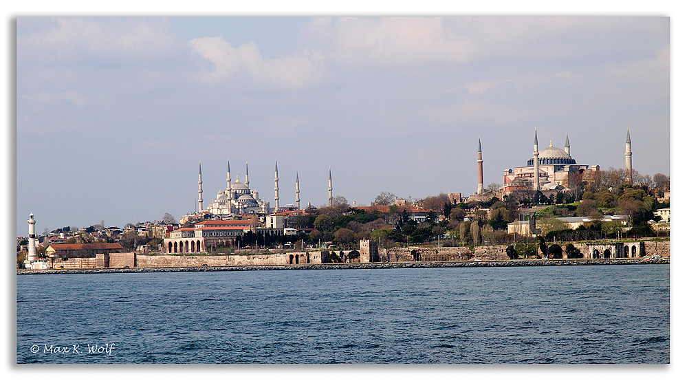 Die Skyline von Istanbul