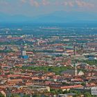 ,, Die Skyline von München "