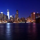 Die Skyline von New York City